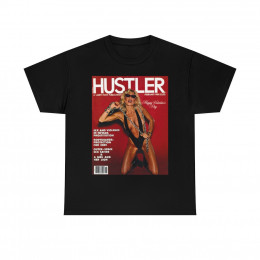 MISSING PERSONS Dale Bozzio on the cover of Hustler Men's Short Sleeve Tee
