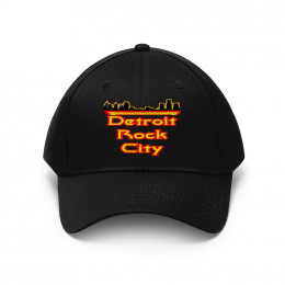 Detroit Rock City .org logo Unisex Twill Hat