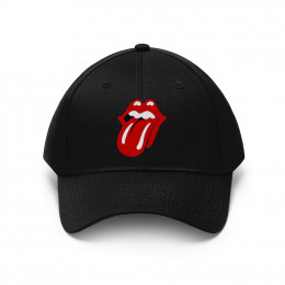 The Rolling Stones Tongue  Unisex Twill Hat