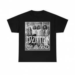 Led Zeppelin Band Unisex Heavy Cotton Tee