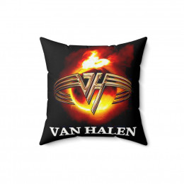 Van Halen Polyester Square Pillow
