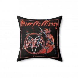 Slayer Show No Mercy Polyester Square Pillow