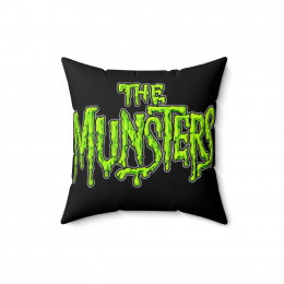 The Munsters Polyester Square Pillow