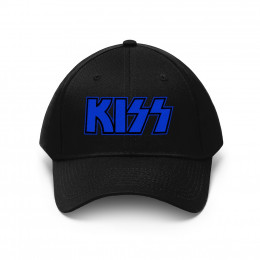 KISS Logo blue Unisex Twill Hat