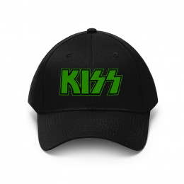 KISS Logo green Unisex Twill Hat