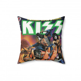 KISS COMICS 2 Spun Polyester Square Pillow