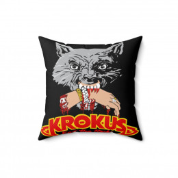 KROKUS Eat The Rich Pillow Spun Polyester Square Pillow gift
