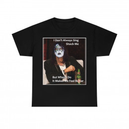 KISS  Ace Frehley I Don't Always Sing Shock Me Men's Short Sleeve Tee
