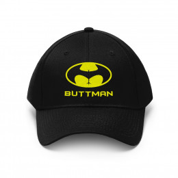 Buttman Parody of Bat Man Unisex Twill Hat