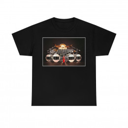 Alex Van Halen's 1984 drum set Unisex Heavy Cotton Tee