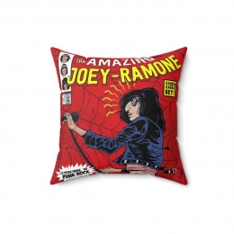 The Amazing Joey Ramone Pillow Spun Polyester Square Pillow gift
