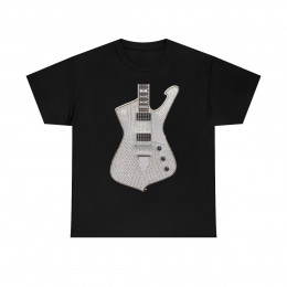 KISS Paul Stanley Ibanez Rinestone Iceman Guitar Men's Short Sleeve T Shirt