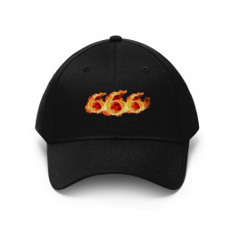 The Number of the beast 666 Unisex Twill Hat