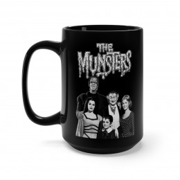 The Munsters  Black Mug 15oz