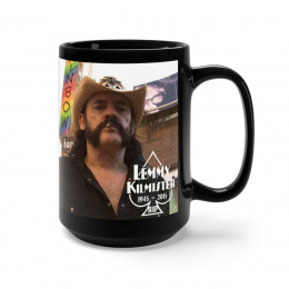 Motorhead Lemmy  Black Mug 15oz