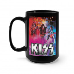 KISS Unmasked Tour 2 Black Mug 15oz