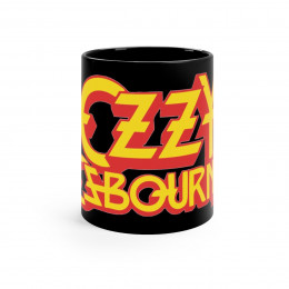 OZZY Logo Black mug 11oz