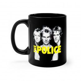 The Police Black mug 11oz