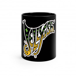 JELLYFISH Logo Black mug 11oz