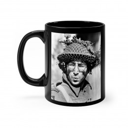 John Lennon How I Won The War Black mug 11oz
