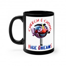 Cheech and Chong Nice Dreams Pothead Black mug 11oz