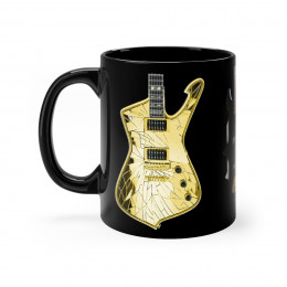 KISS All 3  Guitars used by Paul Gene and Tommy version 9 mug 11oz
